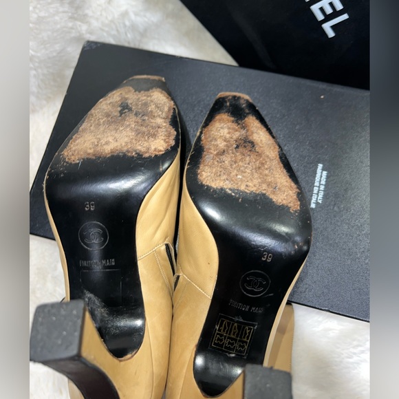CHANEL Heeled Boot - EU Women’s size: 39 - Picture 3 of 4